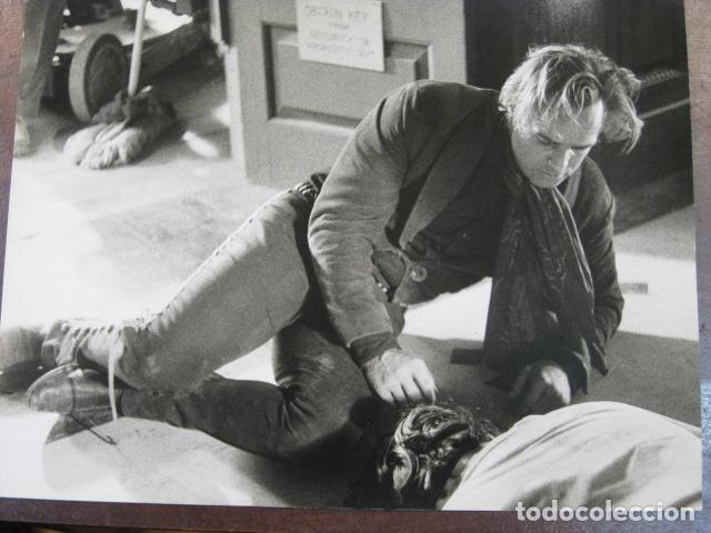 Cine: el rostro impenetrable - foto original b/n - marlon brando One-Eyed Jacks foto rodaje