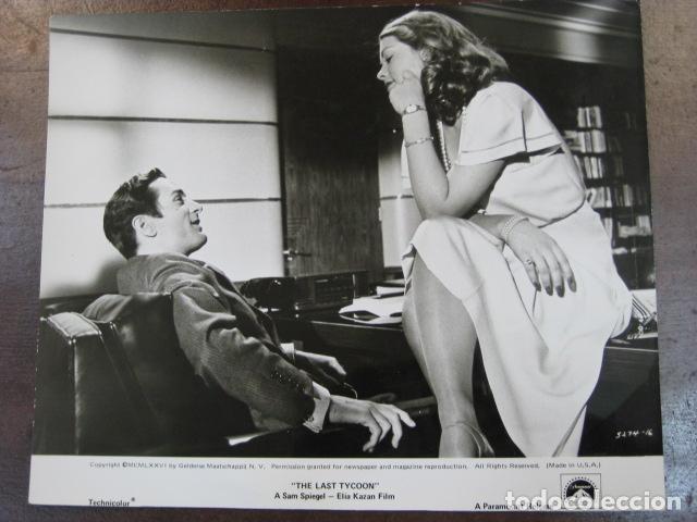 Cine: robert de niro - foto original b/n - el ultimo magnate he last tycoon theresa russell elia kazan