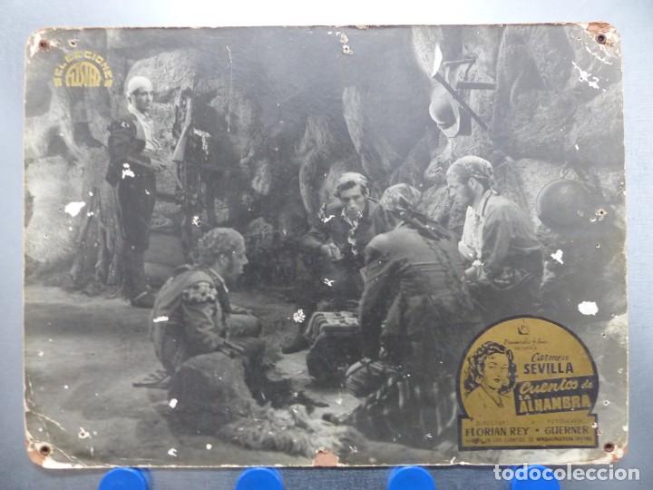 Cine: CUENTOS DE LA ALHAMBRA, CARMEN SEVILLA - ANTIGUO FOTOCROMO DE CARTON
