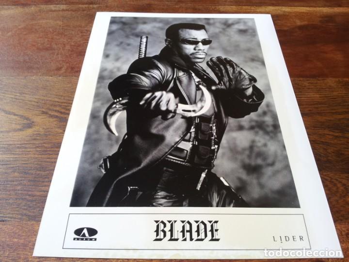 Cine: Blade - Wesley Snipes - foto original b/n aurum 1998