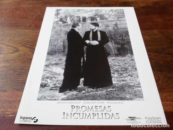 Cine: promesas incumplidas - kenneth branagh, william hurt - foto original b/n polygram 1998
