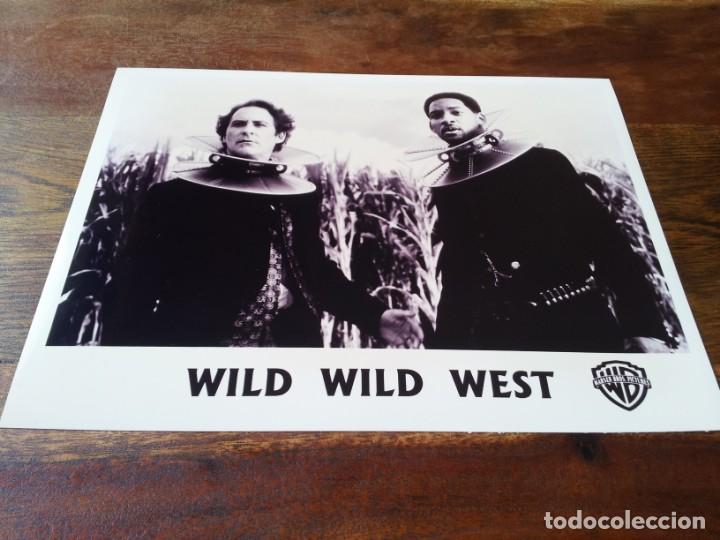 Cine: wild wild west - Will Smith, Kevin Kline - foto original b/n warner bros 1999