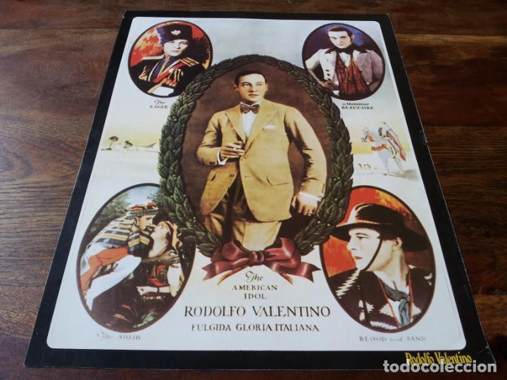Cine: foto de revista rodolfo valentino de 23 x 30 cm
