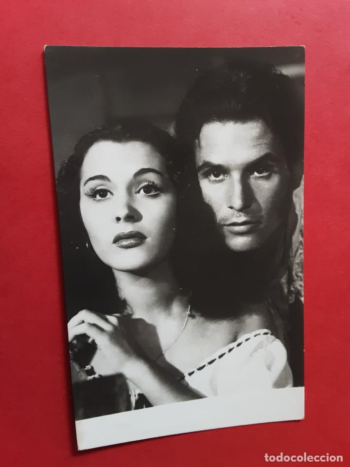 Cine: POSTAL DE PAQUITA RICO Y FRANCISCO RABAL, ORIGINAL ESPA&Ntilde;OLA,