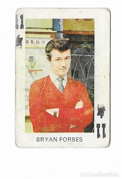 Cin&eacute;ma: CROMO BARAJA ARTISTAS Y CANTANTES: BRYAN FORBES (DIRECTOR, ACTOR INGLES), (SIN PEGAR), A&Ntilde;O ???, FHER