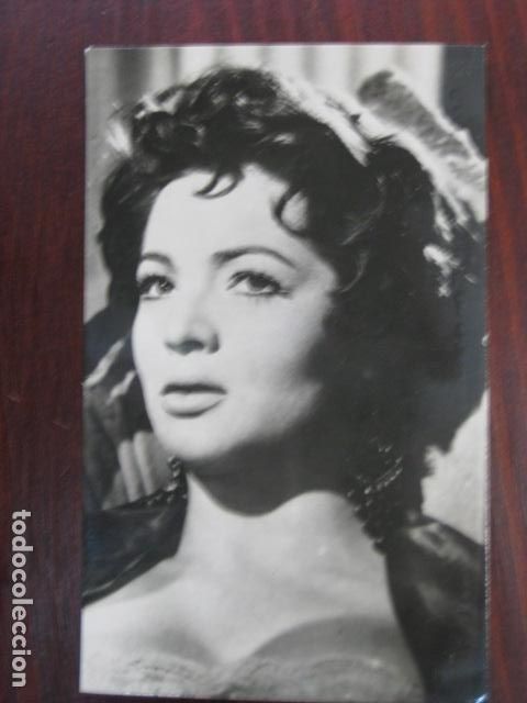 Cine: sara montiel - postal original b/n - actriz cantante espa&ntilde;ola - el ultimo cuple
