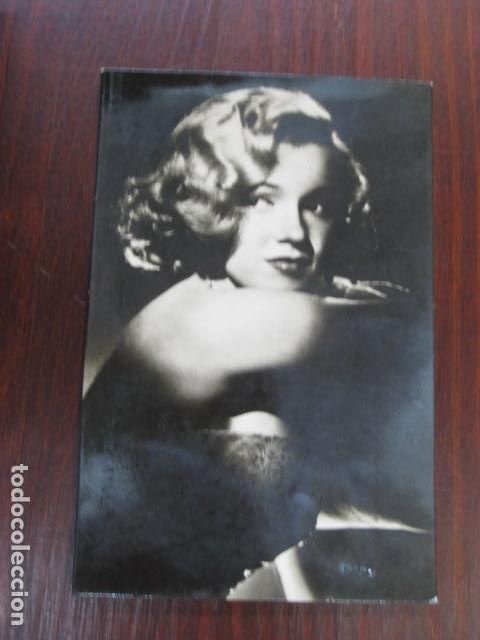 Cine: marilyn monroe - postal original b/n - american film actress