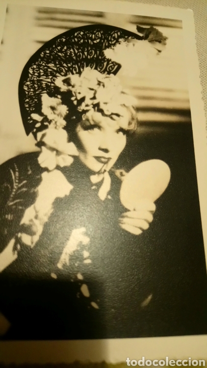 Cine: Marlene dietrich postal de los 80