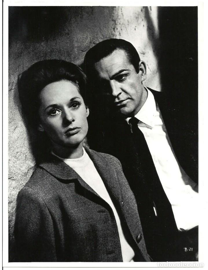 Cine: F29487D MARNIE LA LADRONA TIPPI HEDREN SEAN CONNERY ALFRED HITCHCOCK FOTO B/N ORIGINAL ESPA&Ntilde;OLA
