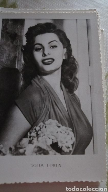 Cine: Sof&iacute;a Loren postal de los 80