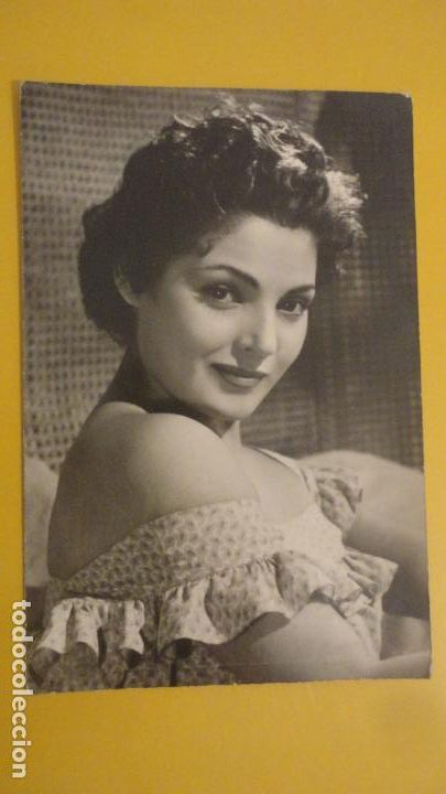 Cine: ANTGUA POSTAL. CARMEN SEVILLA.CONGRESO EN SEVILLA.ARCHIVO BERMEJO