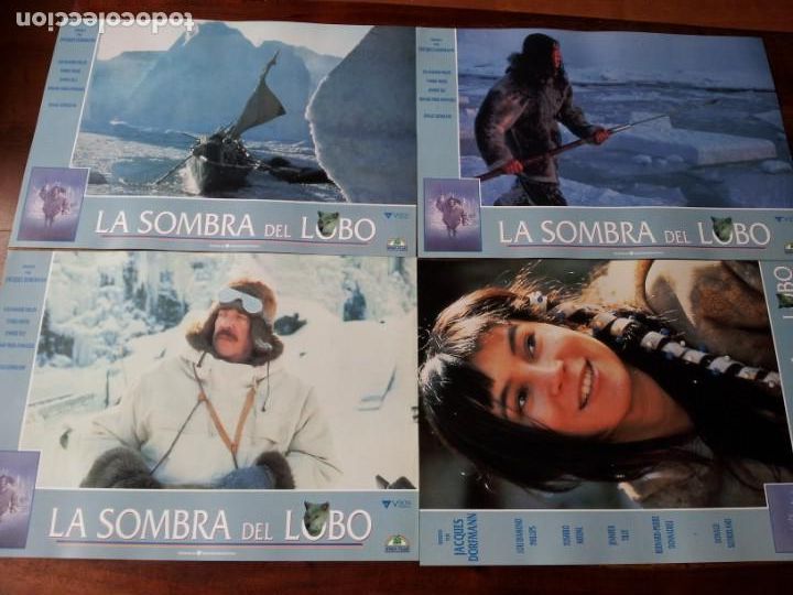 Cine: La sombra del lobo - Lou Diamond Phillips, Toshir&ocirc; Mifune, Jennifer Tilly - juego de 4 fotos 1992