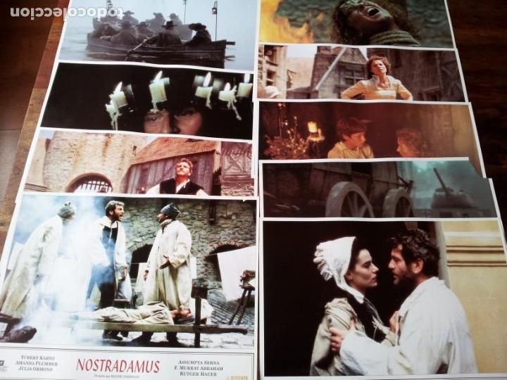 Kino: Nostradamus - Tch&eacute;ky Karyo, Julia Ormond, Assumpta Serna - juego de 9 fotos dipenfa 1993