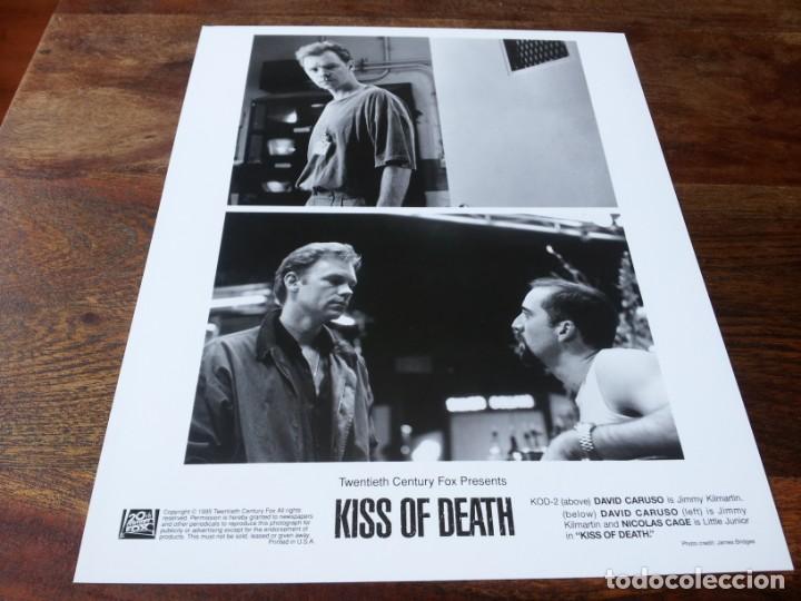 Cine: el beso de la muerte - nicolas cage, david caruso - foto original fox a&ntilde;o 1995