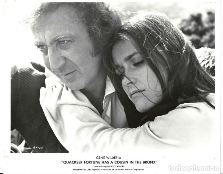 Cinema: F29159D GENE WILDER MARGOT KIDDER QUACKSER FORTUNE COUSIN FOTO B/N ORIGINAL AMERICANA