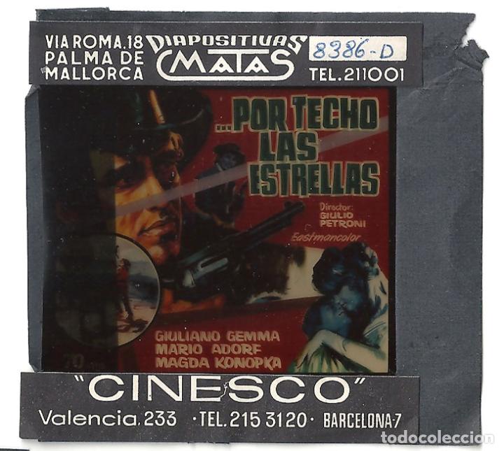 Kino: F31945 POR TECHO LAS ESTRELLAS GIULIANO GEMMA SPAGHETTI WESTERN TRANSPARENCIA ORIGINAL