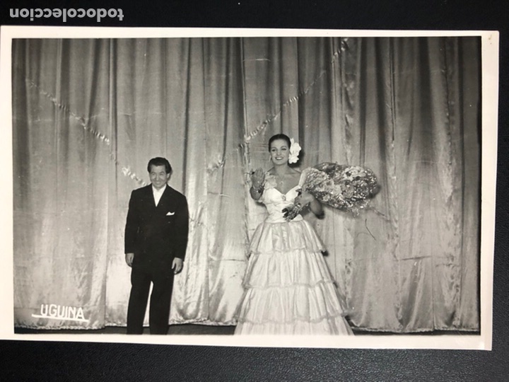 Cine: Foto original de Carmen sevilla y juanito valderrama.foto uguina 11,5 x 18 cm