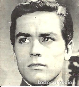 Cinema: FOTO FICHA OBSEQUIO DE ROMANTICA ALAIN DELON