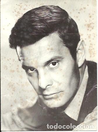 Cine: FOTO FICHA OBSEQUIO DE ROMANTICA LOUIS JOURDAN
