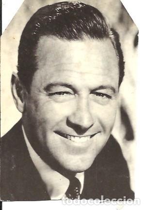 Cine: FOTO FICHA OBSEQUIO DE ROMANTICA WILLIAM HOLDEN