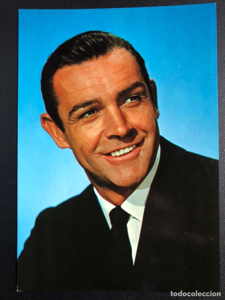 Cine: Tarjeta postal de Sean Connery james Bond