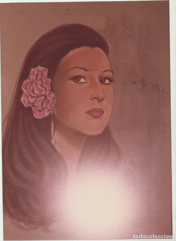 Kino: Gracia Montes. Fotograf&iacute;a (17,5x12, 5) de un retrato de B. Viance