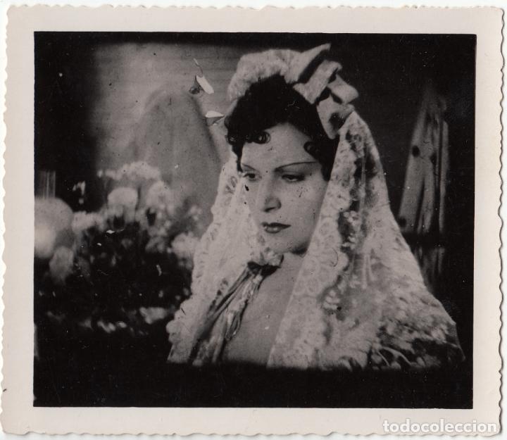 Kino: Foto fija de Matilde V&aacute;zquez en la pel&iacute;cula &laquo;Do&ntilde;a Francisquita&raquo; (Hans Behrendt, 1934) Cine Zarzuela