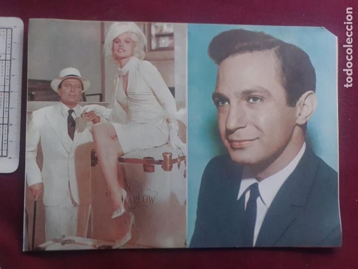 Cine: 2 fotocromos de cine. Carrol Baker y Ben Gazzara