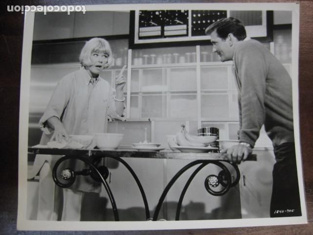 Cine: una sirena sospechosa - foto original b/n - doris day rod taylor the glass botton boat