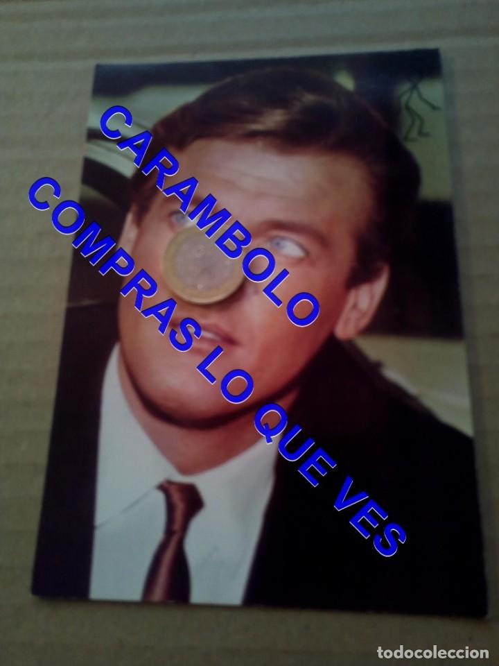 Cine: ROGER MOORE POSTAL DE CINE 404 OSCARCOLOR C70