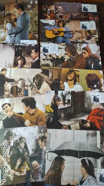 Cine: UN BEBE PARA MI ESPOSA CON BARBARA HERSHEY - 12 FOTOCROMOS CARTELES TAQUILLA -