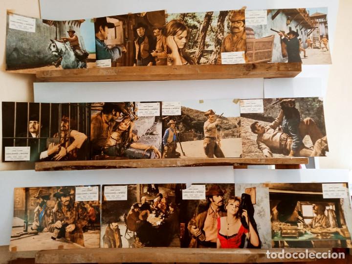 Cine: Cabalgando al infierno. James Garner, Dennis Weaver. 12 FOTOCROMOS