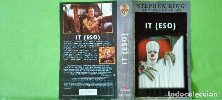 Cine: S&oacute;lo car&aacute;tula - IT (1990) -Tommy Lee Wallace, Harry Anderson. Stephen King