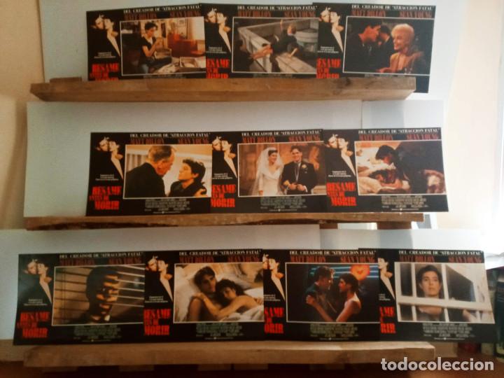Cinema: B&eacute;same antes de morir. Matt Dillon, Sean Young 10 FOTOCROMOS ORIGINALES
