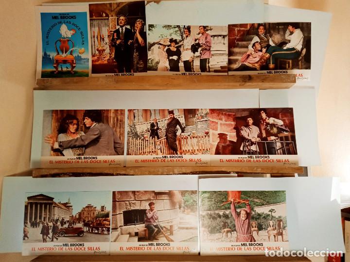 Cine: El misterio de las 12 sillas Ron Moody, Frank Langella. MEL BROOKS. 10 FOTOCROMOS.