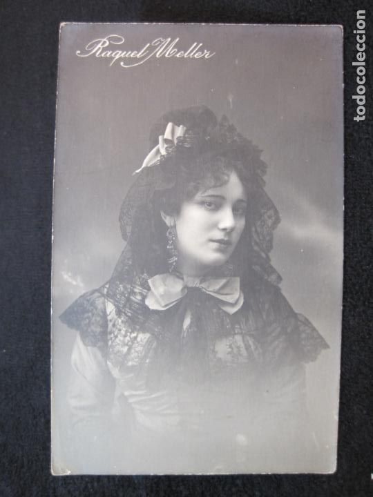 Cine: RAQUEL MELLER-POSTAL FOTOGRAFICA-REVERSO EN BLANCO-VER FOTOS-(80.287)