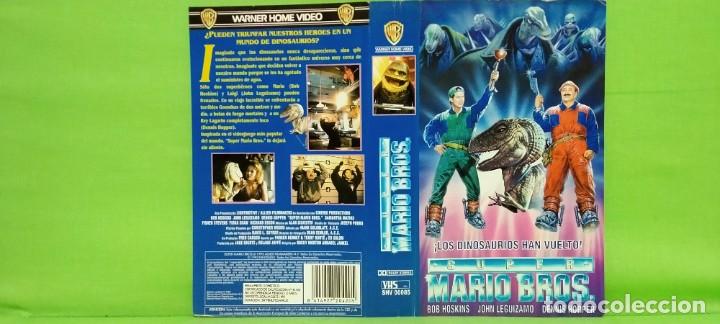 Cine: S&oacute;lo car&aacute;tula - Super Mario Bros 1993 Los Dinosaurios *Pedido m&iacute;nimo 5&euro; han vuelto