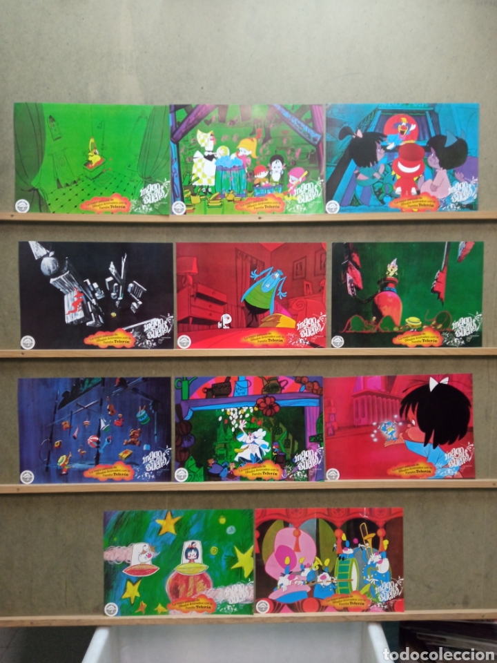 Cine: K904 EL MAGO DE LOS SUE&Ntilde;OS FAMILIA TELERIN ANIMACION SET 11 FOTOCROMOS ORIGINAL ESPA&Ntilde;OL
