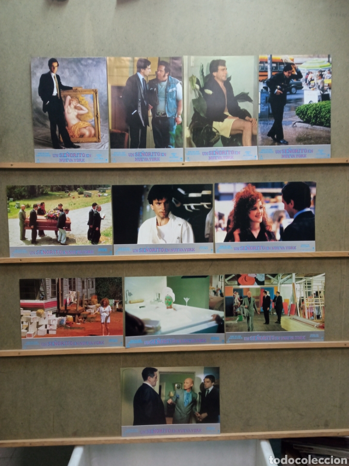 Cinema: K914 UN SE&Ntilde;ORITO EN NUEVA YORK DANIEL DAY LEWIS HARRY DEAN STANTON SET 11 FOTOCROMOS ORIGINAL