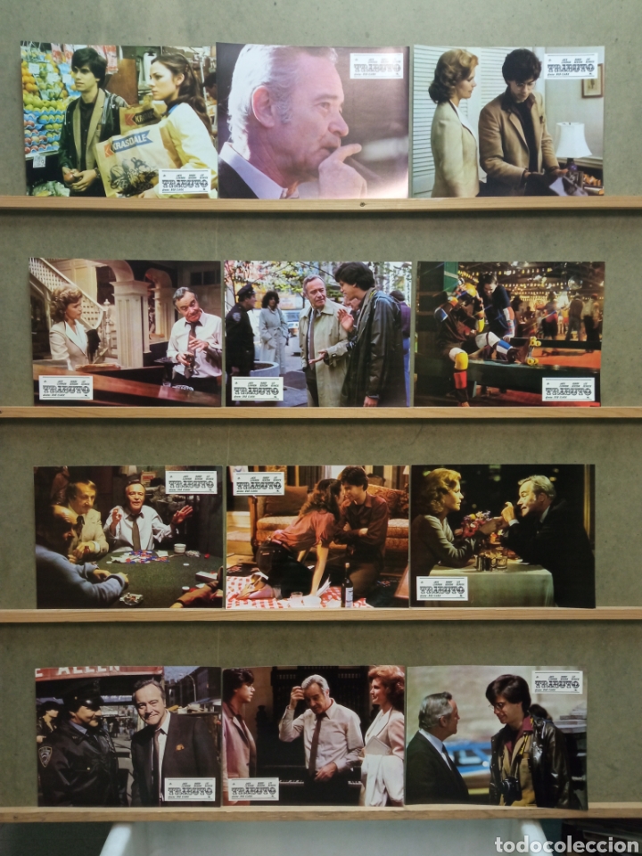 Cinema: K920 TRIBUTO JACK LEMMON LEE REMICK ROBBY BENSON SET COMPLETO 12 FOTOCROMOS ORIGINAL ESTRENO