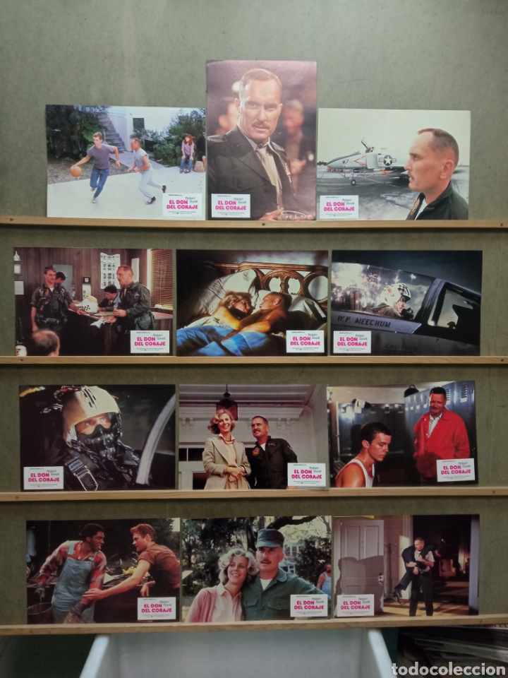 Cine: K922 EL DON DEL CORAJE ROBERT DUVALL MICHAEL O'KEEFE BALONCESTO PHANTOM F4 SET 12 FOTOCROMOS