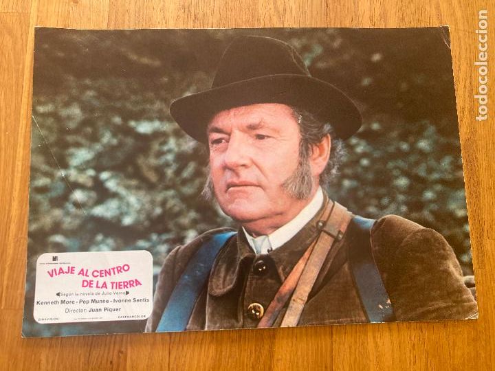 Cine: FOTOCROMO - VIAJE AL CENTRO DE LA TIERRA - KENNETH MORE / IVONNE SENTIS