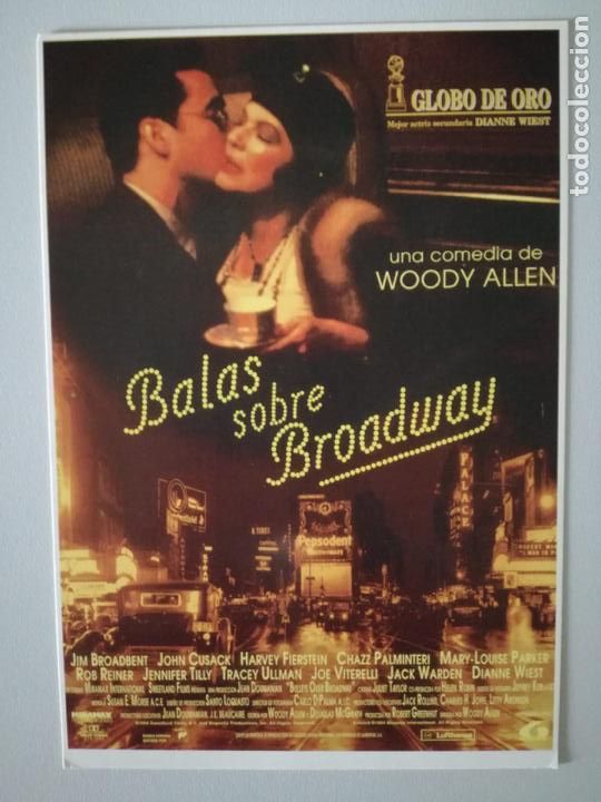 Cine: Postal de cine - Balas sobre Broadway - Woody Allen - Lauren Films