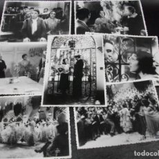Cine: 1936 MORENA CLARA 7 FOTOGRAFIA CON IMPERIO ARGENTINA MIGUEL LIGERO MANUEL LUNA CINE CIFESA CANCION. Lote 265466349