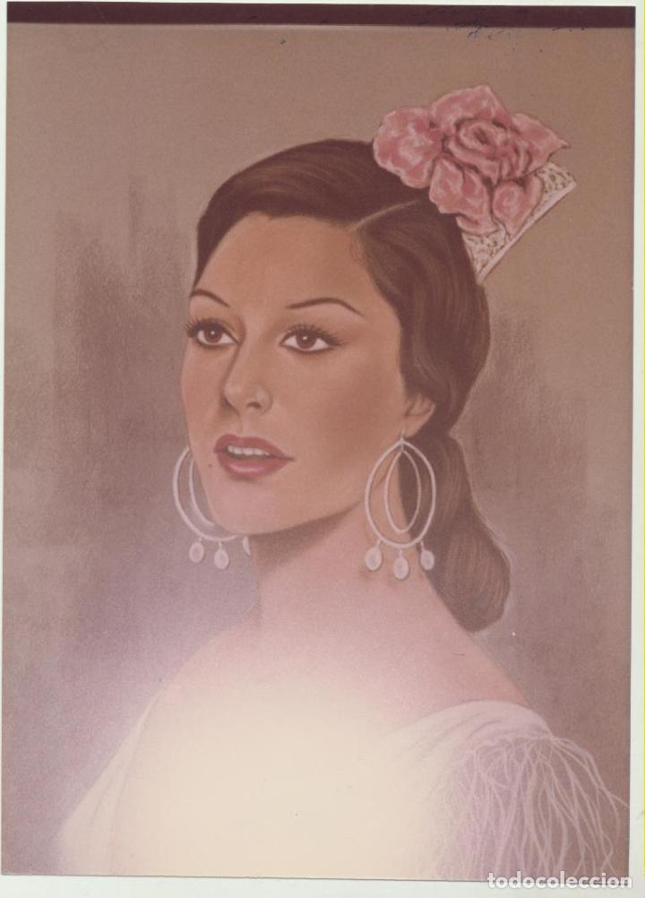 Kino: Lolita Sevilla. Fotograf&iacute;a (17,5x12, 5) de un retrato de B. Viance
