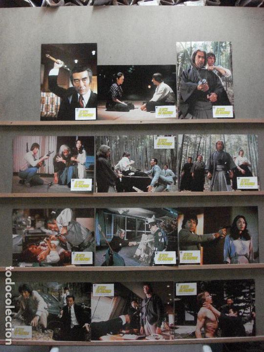 Cine: AAY57 EL RETO DEL SAMURAI SCOTT GLENN TOSHIRO MIFUNE SET COMPLETO 12 FOTOCROMOS ORIGINAL ESTRENO