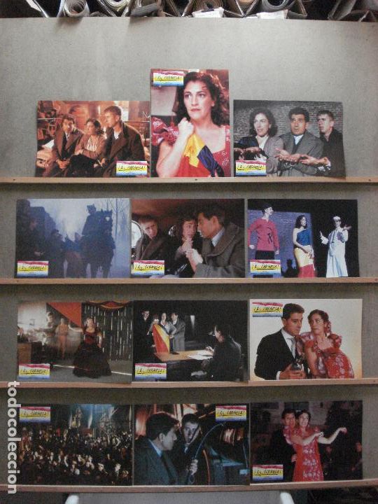 Cine: AAY65 AY CARMELA CARLOS SAURA CARMEN MAURA GUERRA CIVIL SET COMPLETO 12 FOTOCROMOS ORIG ESTRENO