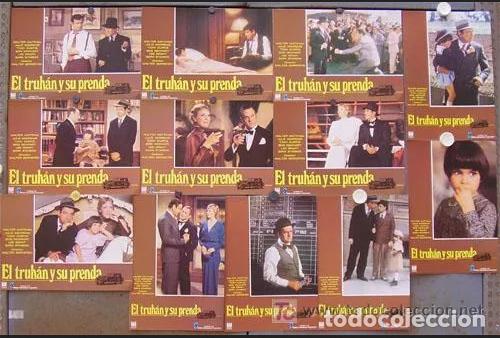 Cine: SCDO 212 EL TRUHAN Y SU PRENDA JULIE ANDREWS WALTER MATTHAU SET COMPLETO 12 FOTOCROMOS ORIG ESTRENO