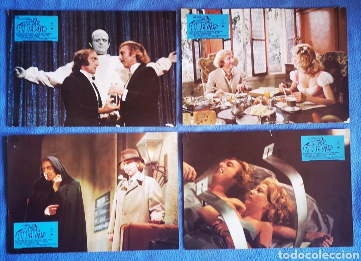 Cine: EL JOVENCITO FRANKENSTEIN - 4 FOTOCROMOS