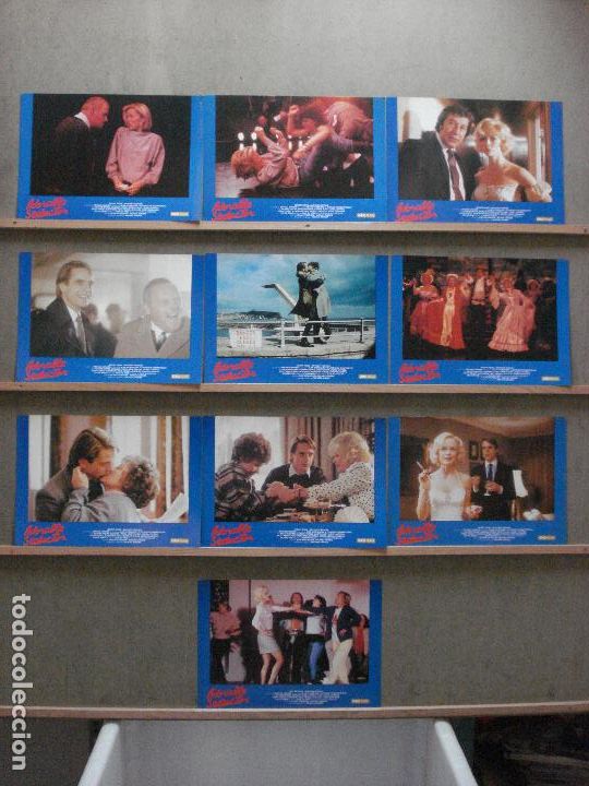 Cine: AAZ17 ADORABLE SEDUCTOR JEREMY IRONS ANTHONY HOPKINS SET COMPLETO 10 FOTOCROMOS ORIGINAL ESTRENO